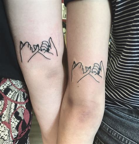 matching bff tattoos